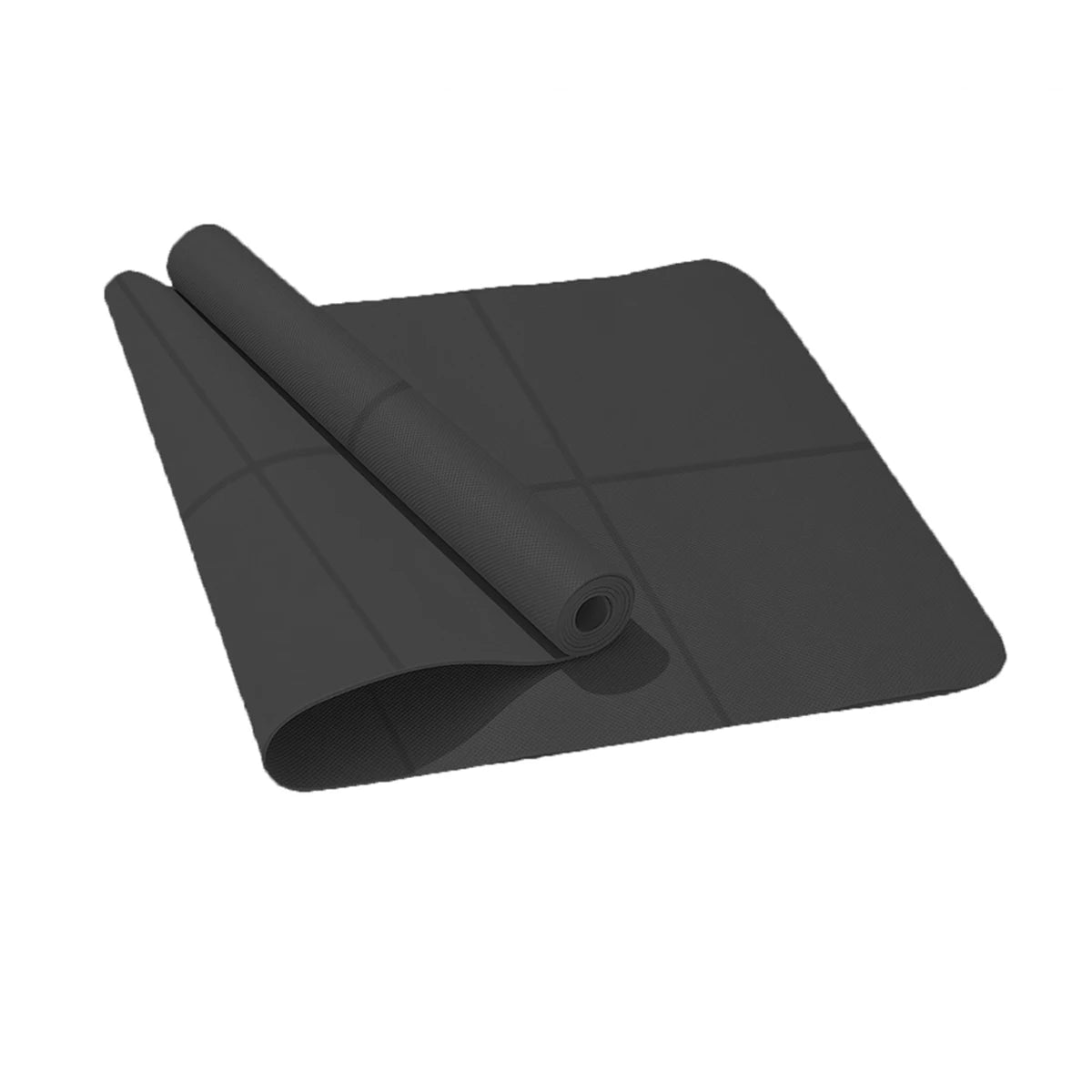 Tapis de Yoga & Fitness 4mm — Antidérapant, Confortable, 6 Couleurs